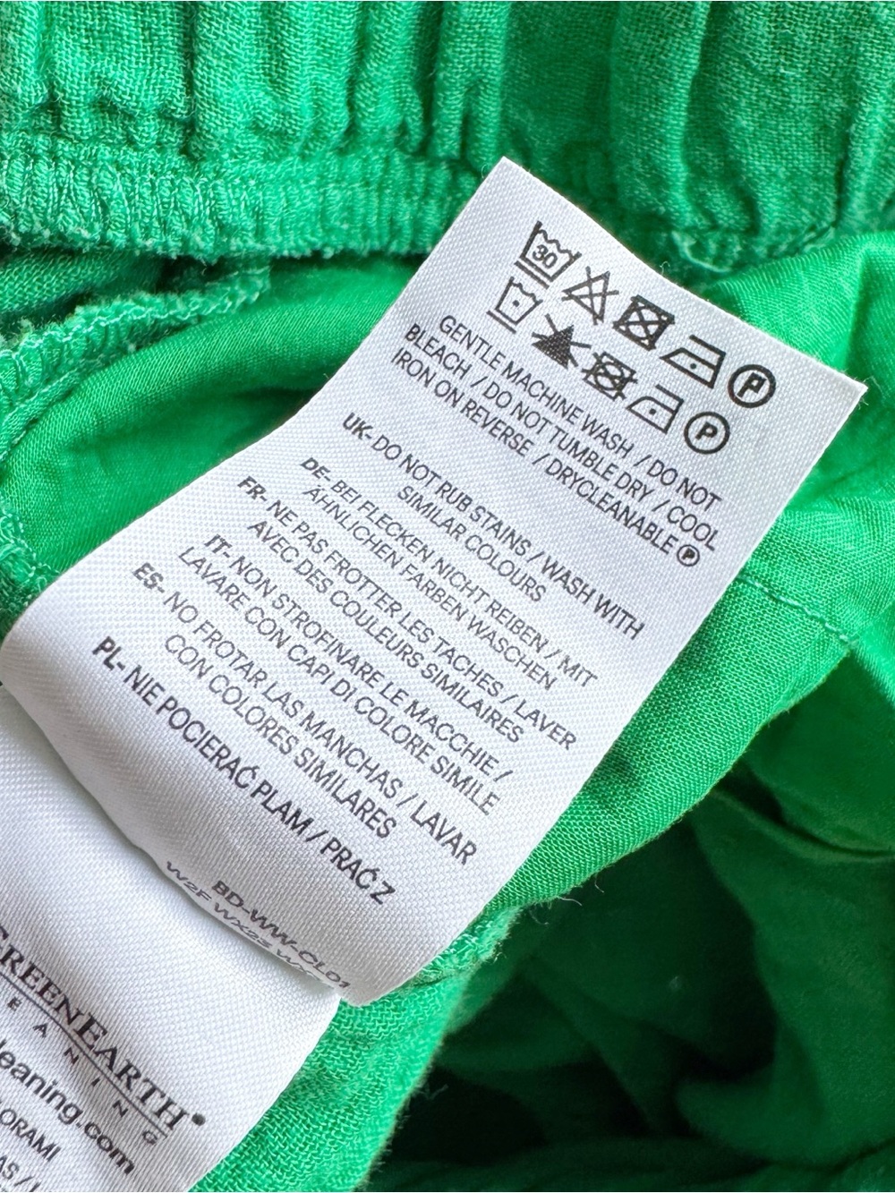 Boden Pull On Double Cloth Shorts Kelly Green - Picture 11 of 11
